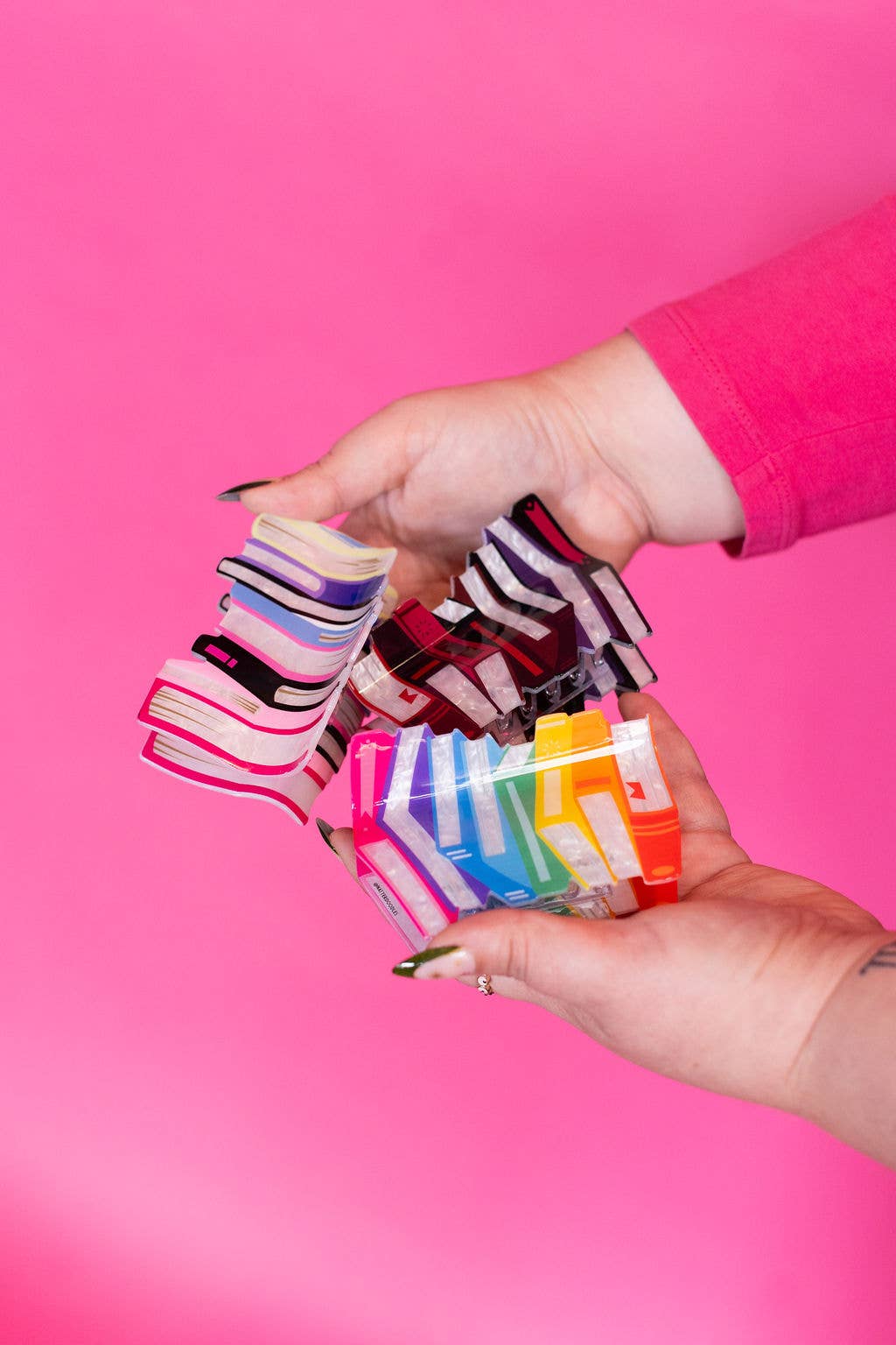 NatterDoodle – wholesale Hair clip – Women’s – Read My Clips Book Hair Claw | Book Lover Hair Accessory 14