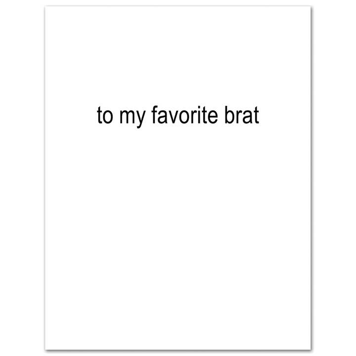 THE FOUND - Wholesale Birthday card - Charli XCX BRAT Birthday Card