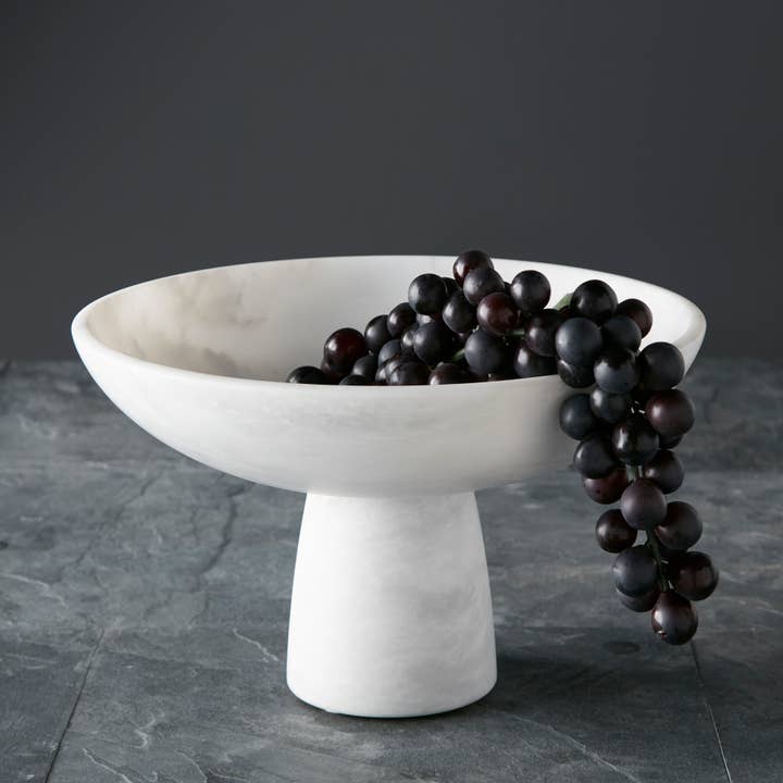 Finition en marbre blanc nacré de 12 po de la collection Rhea pour la vente par Marble Crafter