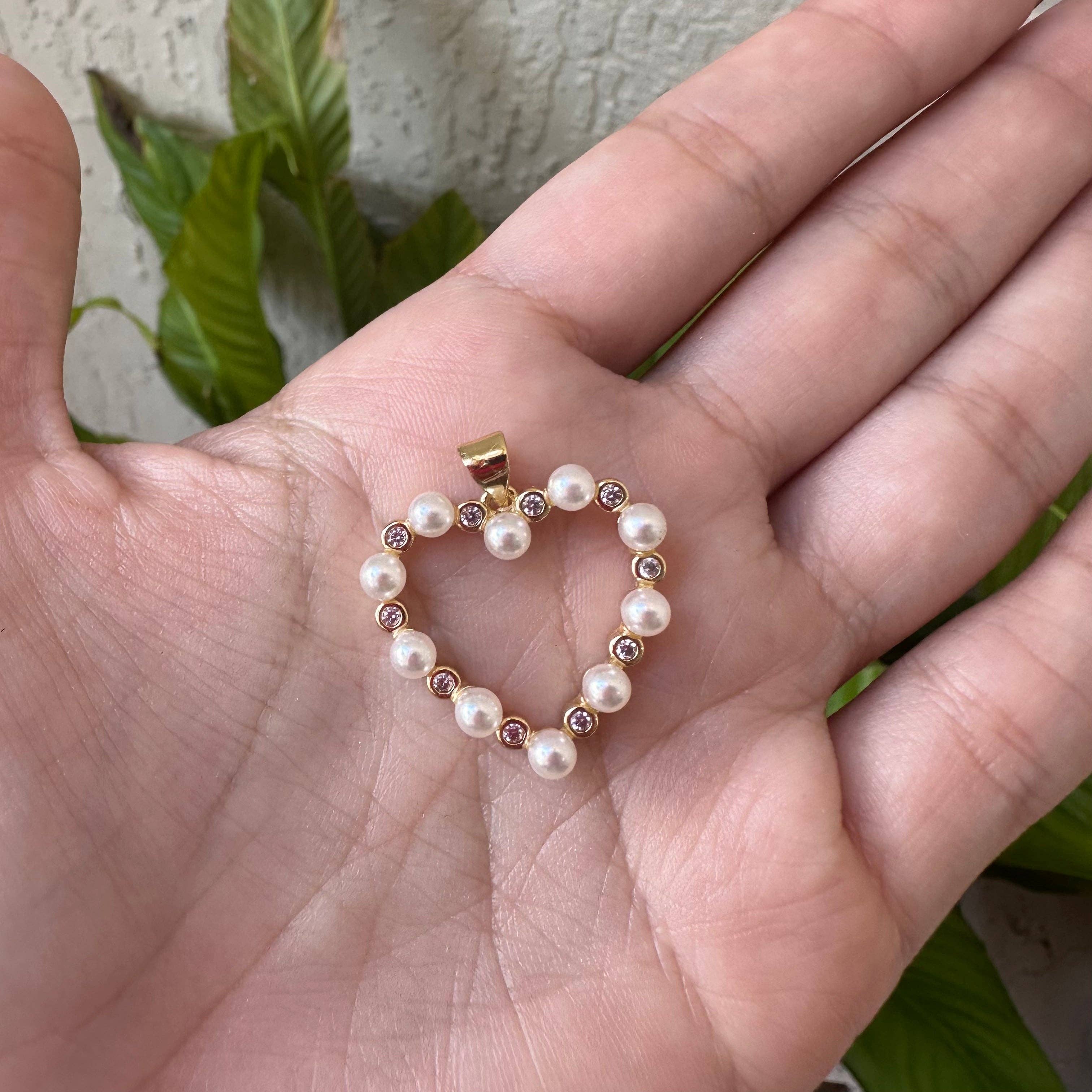 E ACCESORIES JEWERLY – Engroshandel Vedhæng/charm – Hjerte Nacar Charm3