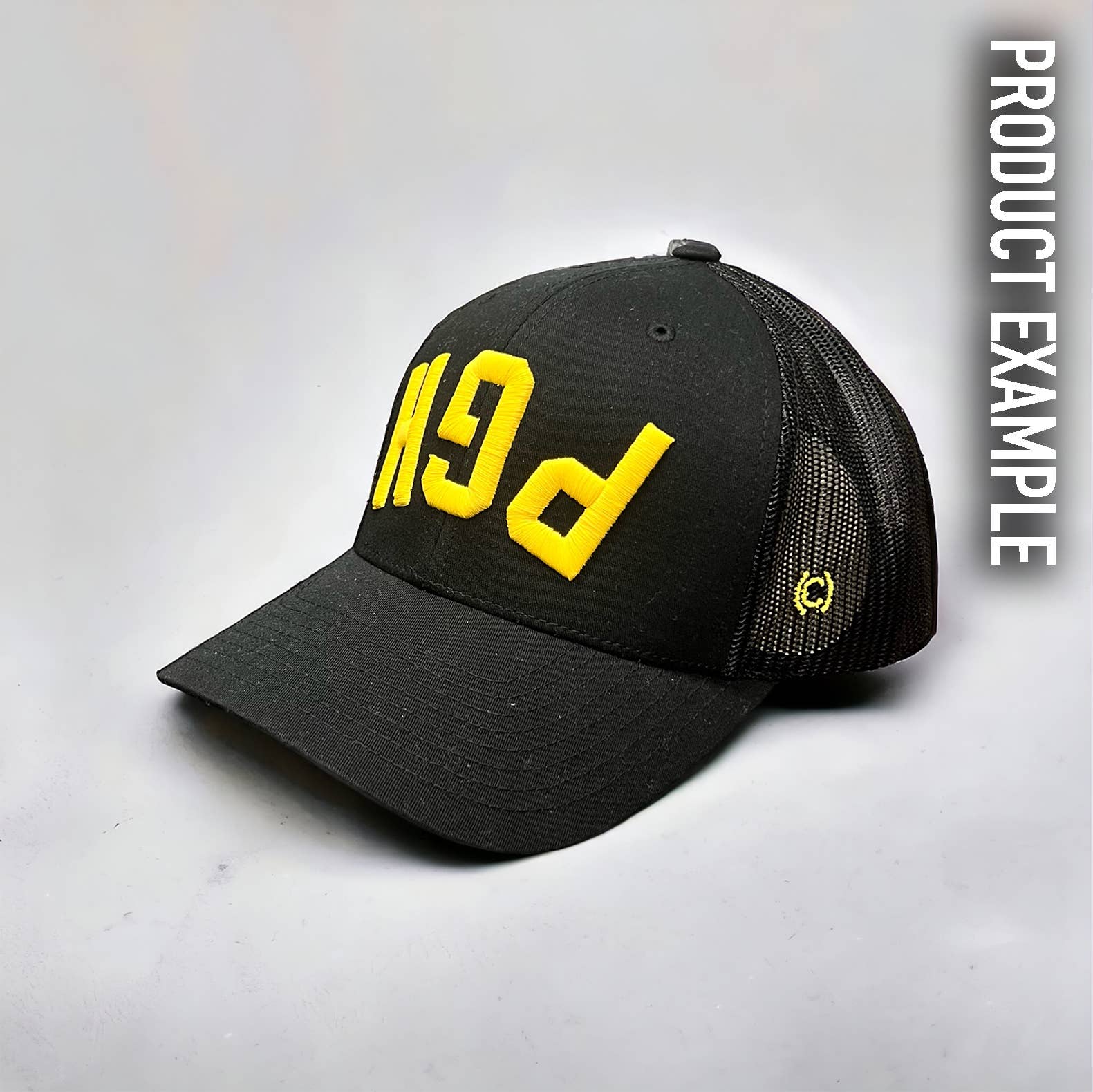 Codeword - Wholesale Trucker Hat - Unisex - Upside Down Trucker Hat - Customizable2