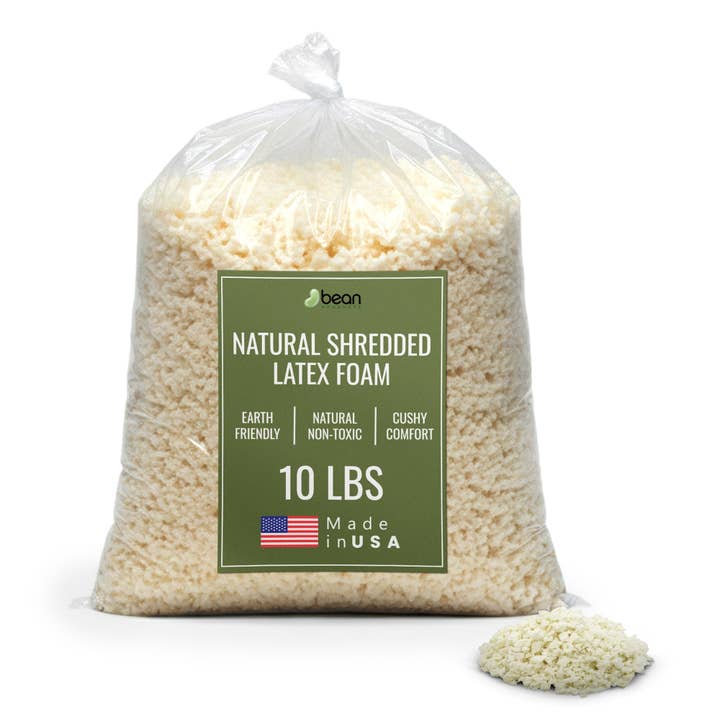 Bean Products - Wholesale Bath Soak/Milk - Organic Latex Foam Fill (Shredded)3