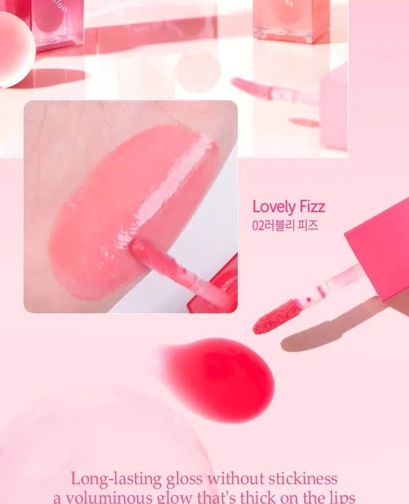 Beauty Goddess – Engroshandel Lipgloss – MACQUEEN - Dugfrisk Over Lip Gloss - 6 Farver5