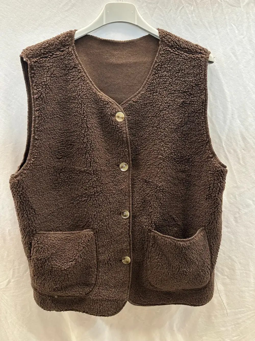 Mimi & Gogo - Vente Veste sans manches – femme - Gilet moumoute sans manches @6108_GiMoumoute12