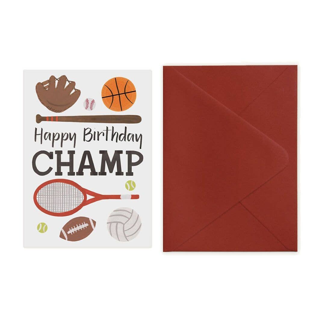 LoveLight Paper - Wholesale Birthday Card - Champ - Birthday Card1