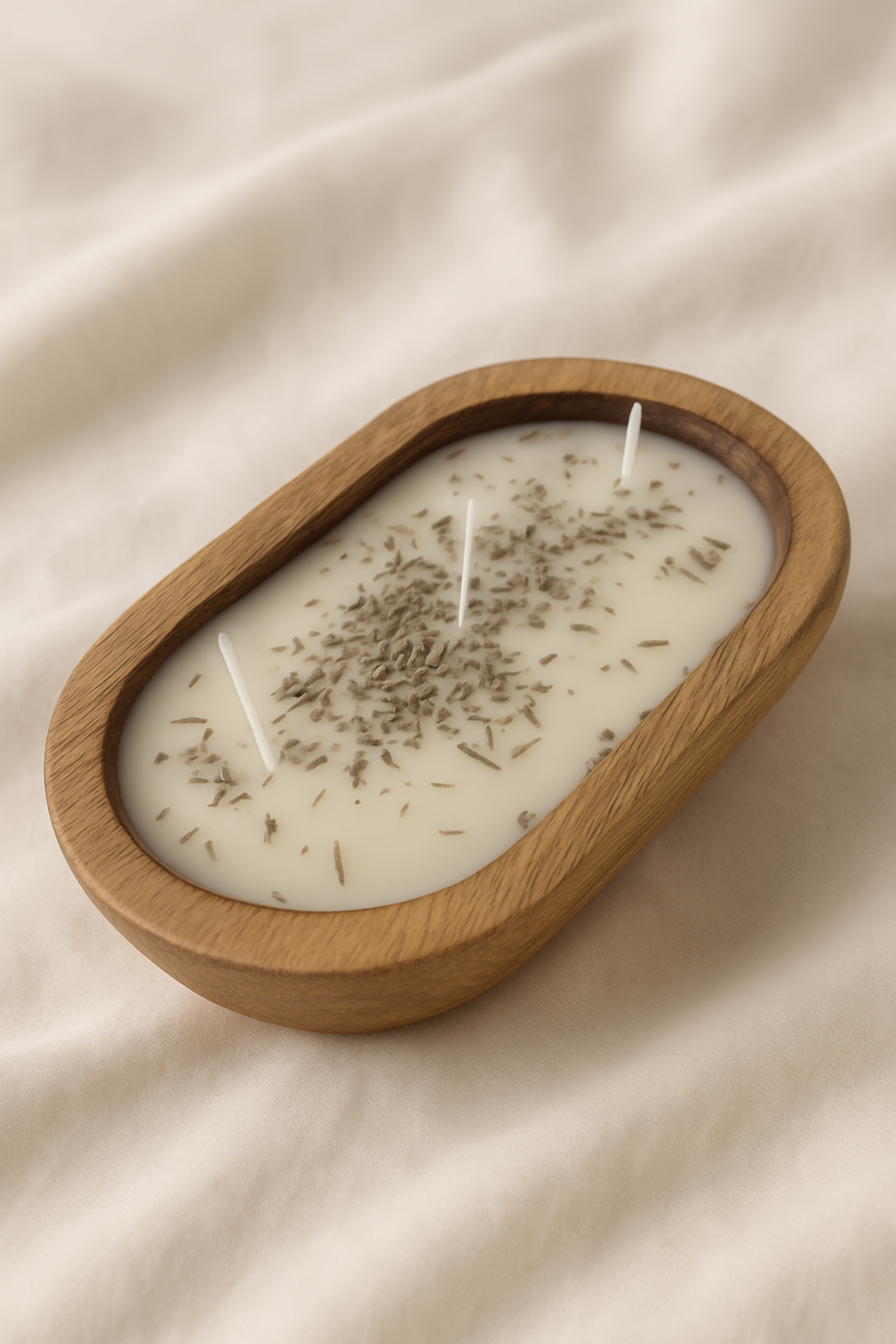 Moose Meadows Farm co - Wholesale Jar/Filled Candle - Handmade dough bowl candles-Hand poured2