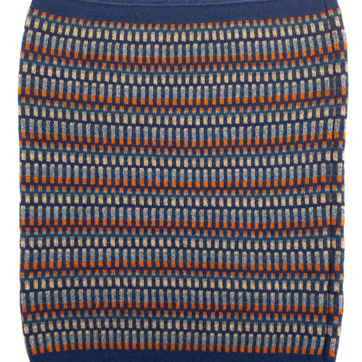 Cadenza Italy Ltd – Großhandel Schal – Damen – Kaschmir-Mischung Geo Schlauchschal23