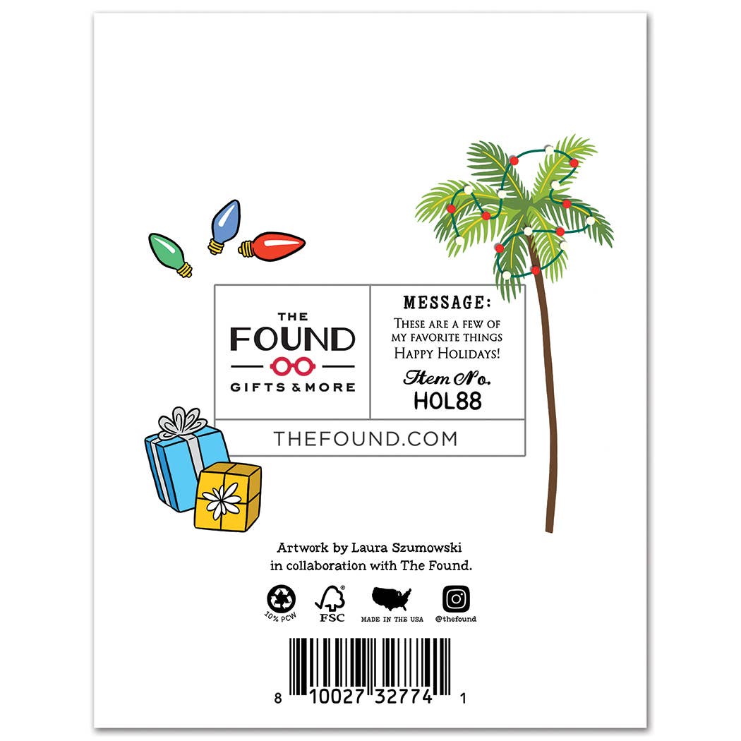 THE FOUND - Wholesale Christmas Card - White Lotus Lorazepam and Mistletoe Christmas Cards - Boxset2