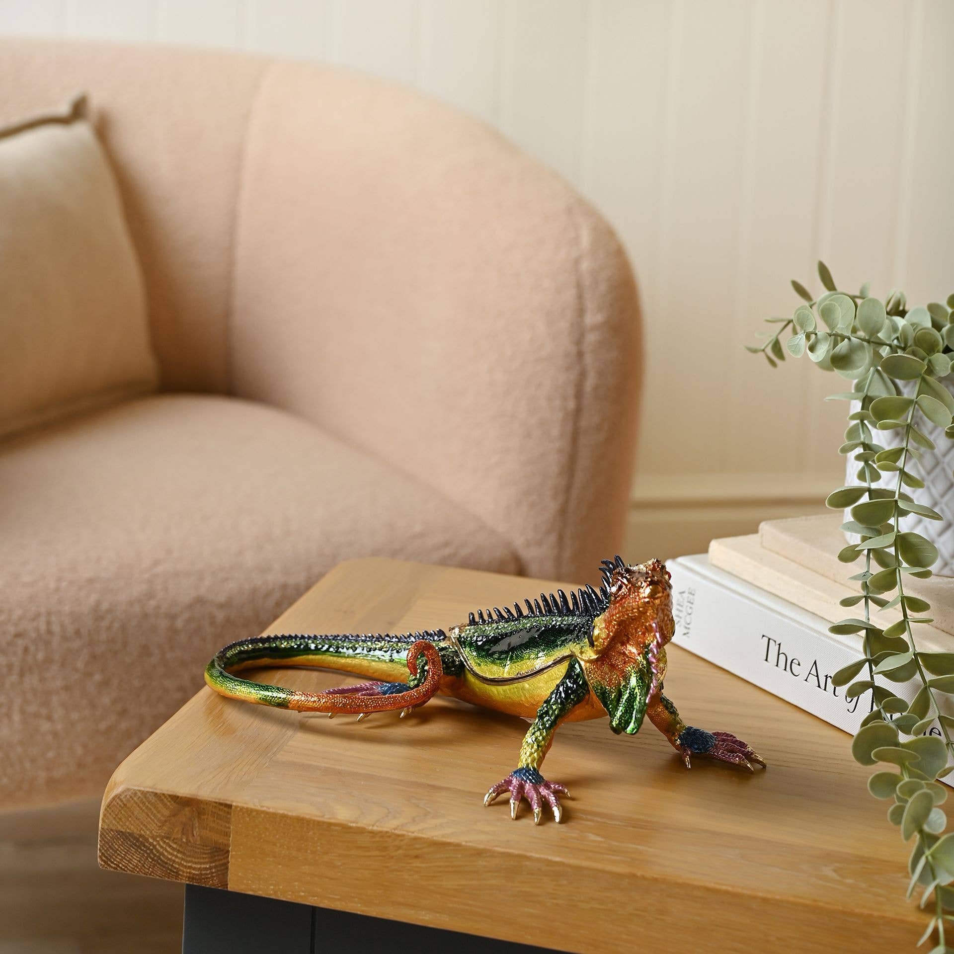 WIDDOP and Co. – Großhandel Schmuckschatulle/-Organizer – Geschätzte Schmuckstücke - Große Leguan1