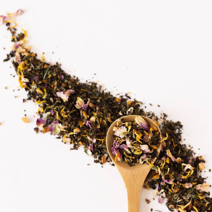 Golden Poppy Herbal Apothecary - Wholesale Loose Tea - Happy Tea, 14 oz Tube (63g)4