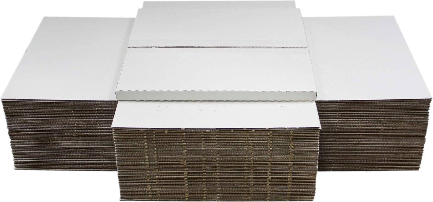 Square Deal Recordings & Supplies - Wholesale Gift Box - Cardboard 12" Record Box - Holds 1 To 3 - 12.5" x 12.5" x 1"2