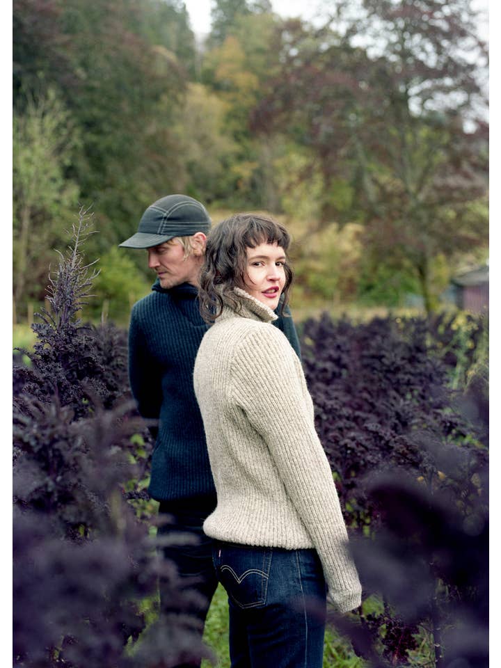 Norlender Knitwear AS - Wholesale Knitted jumper – Men′s - Fitjar Wool Sweater (382)3