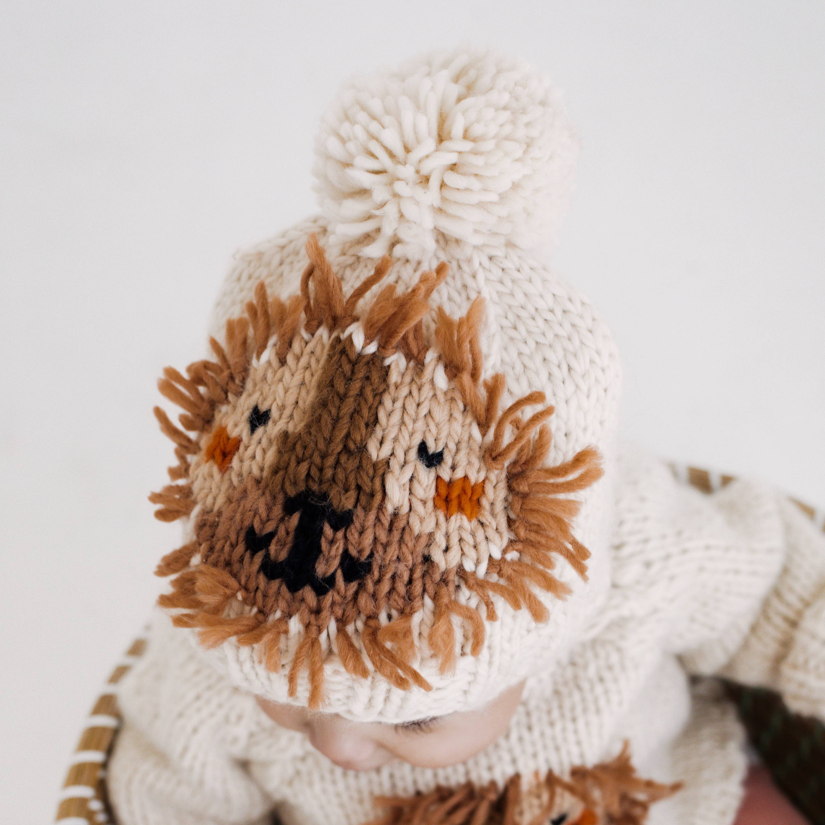 Huggalugs - Wholesale Beanie - Kids - Lion Beanie Hat for Baby & Kids1