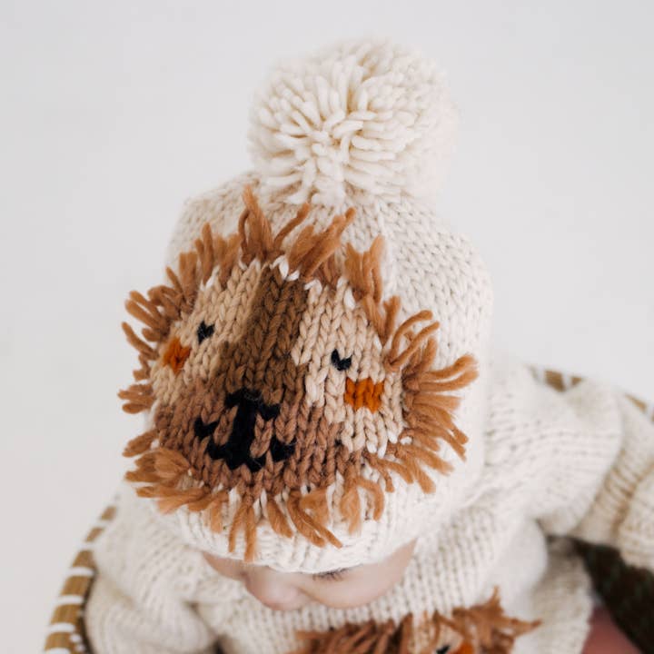 Huggalugs - Wholesale Beanie - Kids - Lion Beanie Hat for Baby & Kids1