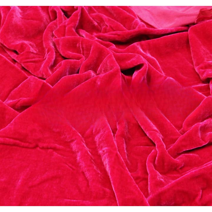 Premium zijde rayon fluweel stof – 45″ breedte voor wholesale door Radyan Fabrics