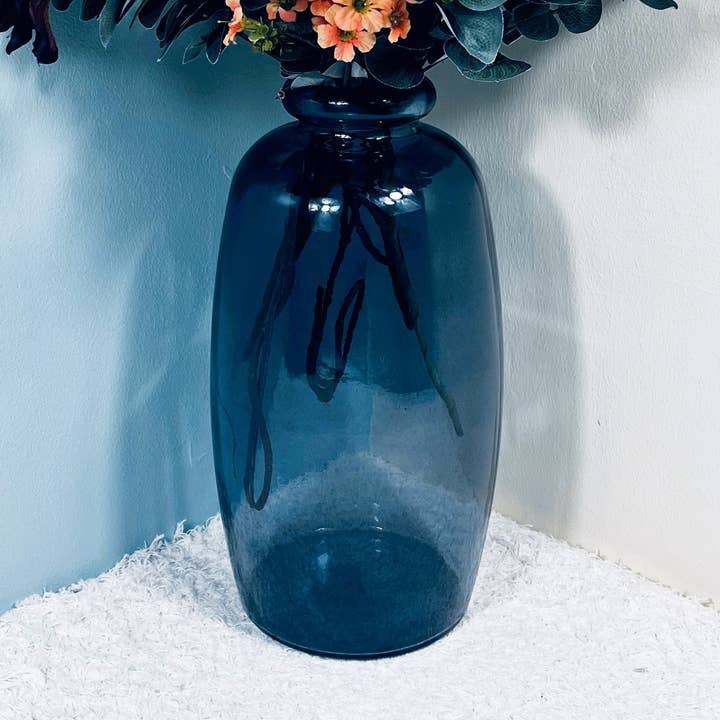 Recycled Glass Martos Vase 35cm for wholesale by Jarapa