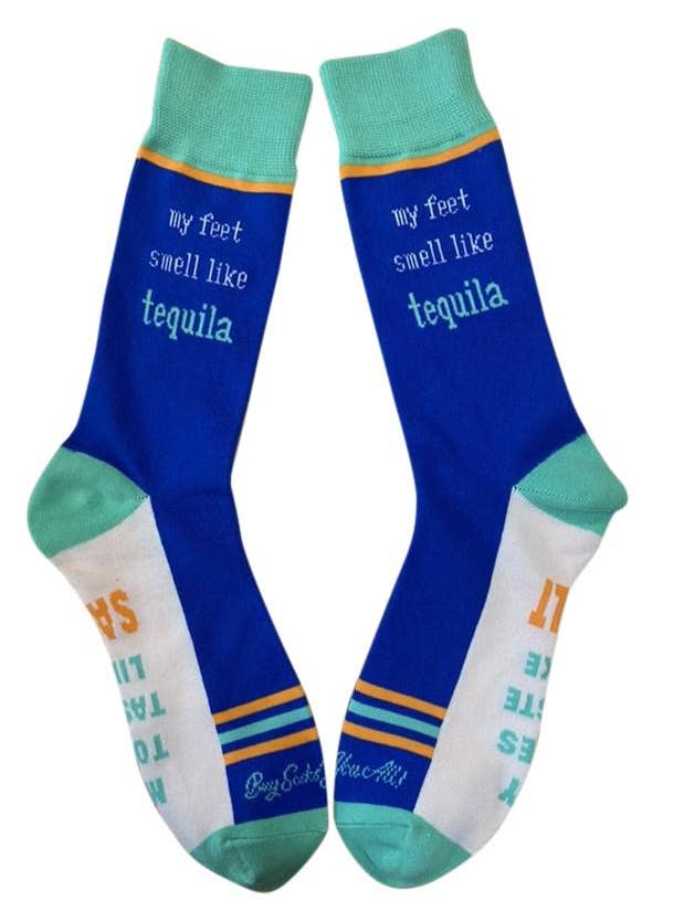 My Feet Smoke Like Tequila - Herrensocken für den Großhandel von Buy Socks You All