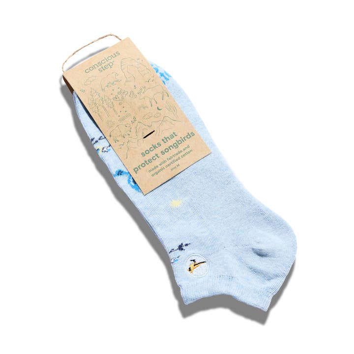 Conscious Step - Wholesale Socks - Unisex - Ankle Socks that Protect Songbirds1