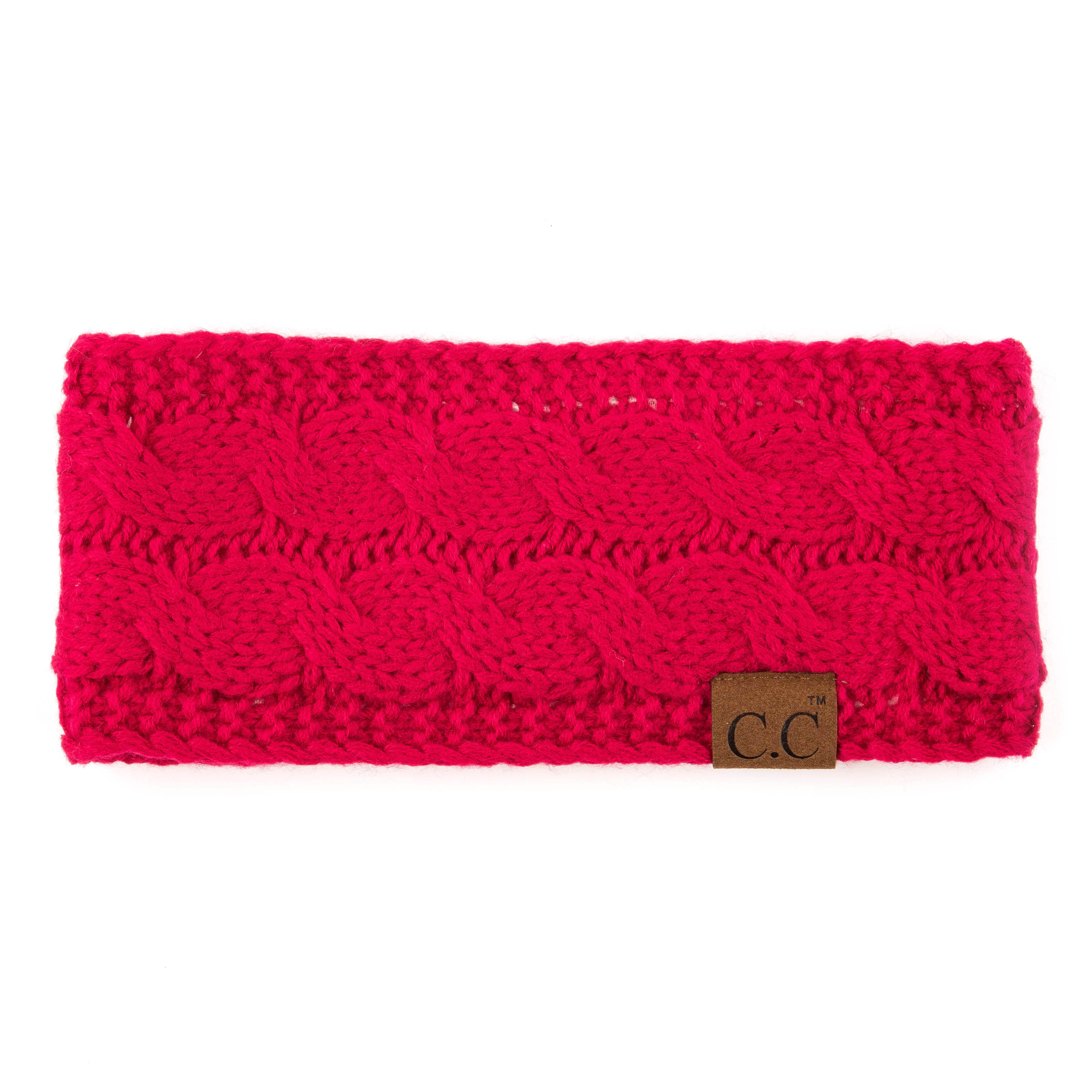 Truly Contagious - Wholesale Fashion Headband - Women's - CC Cable Knit Lined Headwrap ( HW-20 )10
