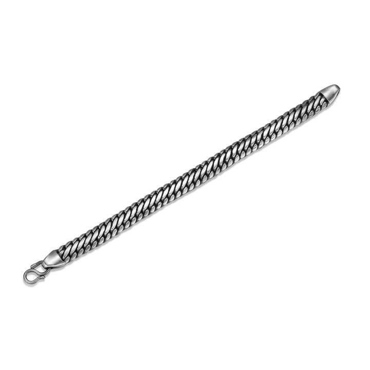 Bracciale a Catena Bizantina Vintage Unisex per la vendita all'ingrosso da parte di EBNIX Fine Jewelry