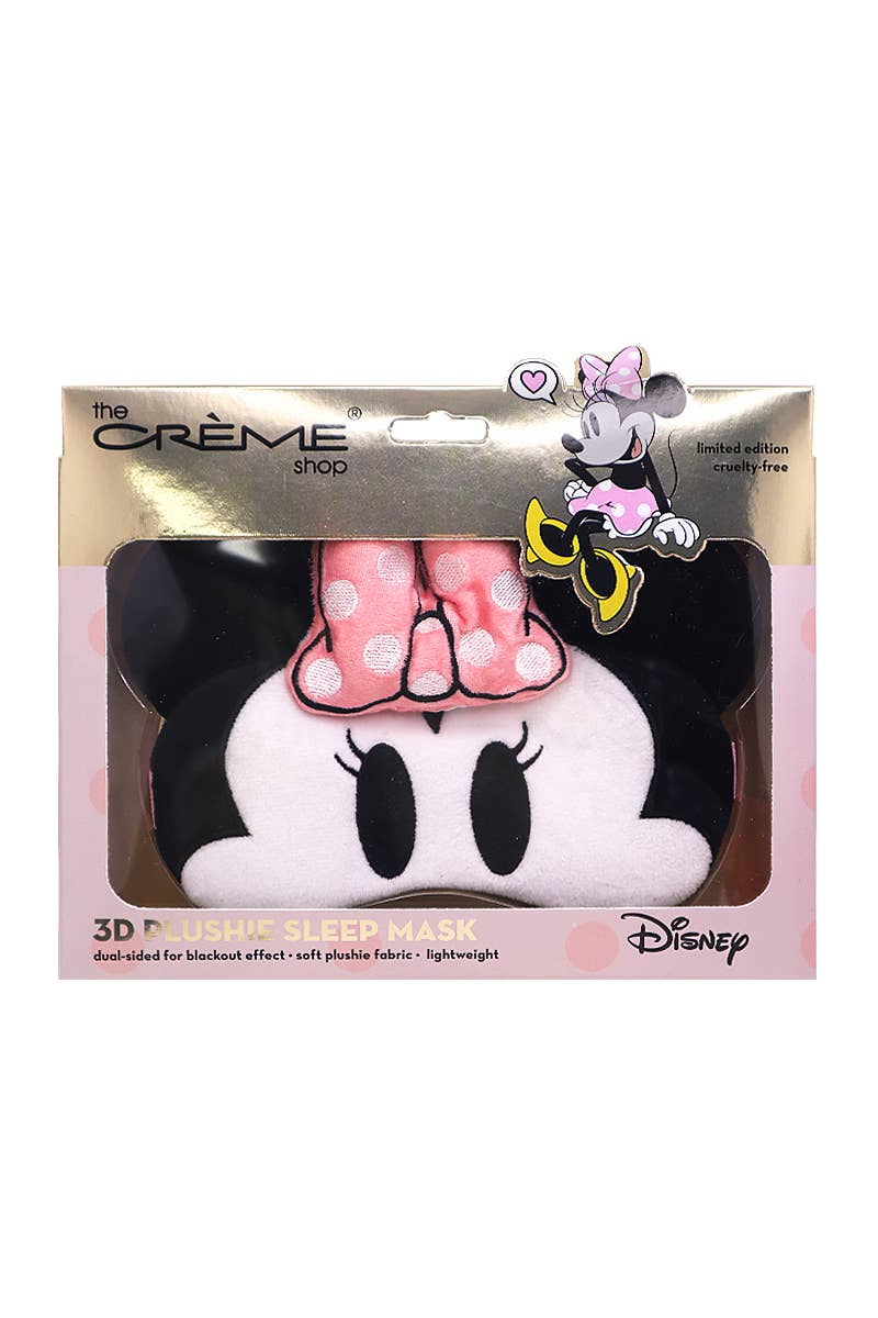 PINEAPPLE Beauty - Wholesale Sleep/Eye Mask - TCS MSM8408 Minnie Mouse 3D Sleep Mask - 6pc2