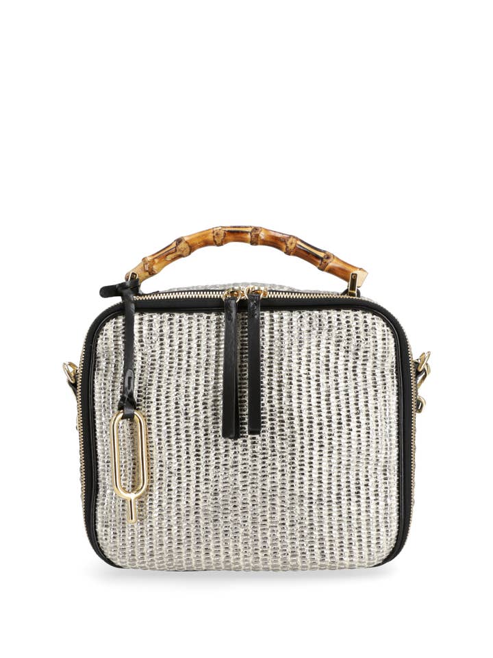 BORSA ESTIVA IN TESSUTO RAFIA MADE IN ITALY - SISSI per la vendita all'ingrosso da parte di Quarzovivo