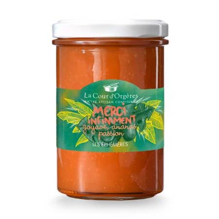 “Thank you so much” jam 240g for wholesale by La Cour d'Orgères