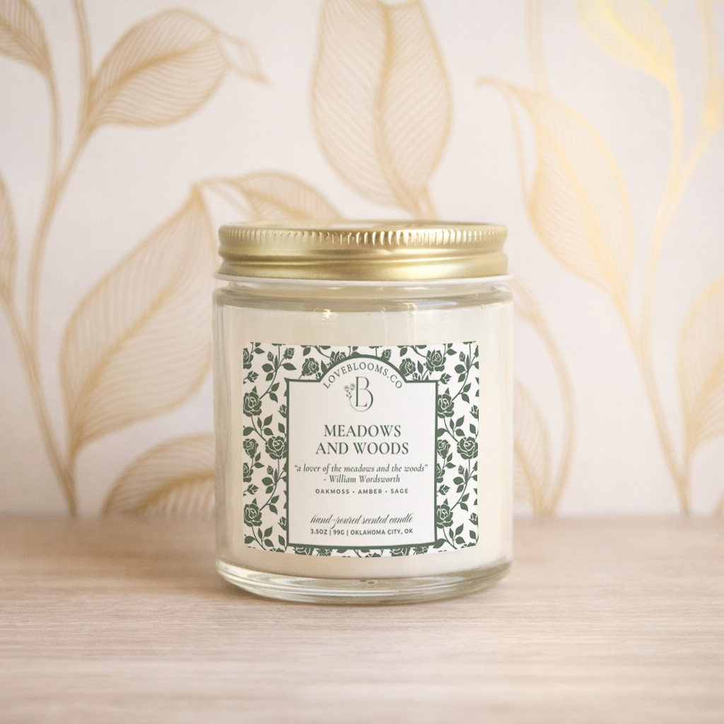 Love Blooms – Großhandel Kerze im Glas / gefüllte Kerze – Wiesen und Wälder | Duftkerze1