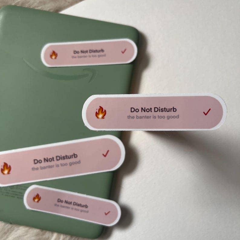 Jessi's Messes - Wholesale Sticker - good banter kindle sticker2