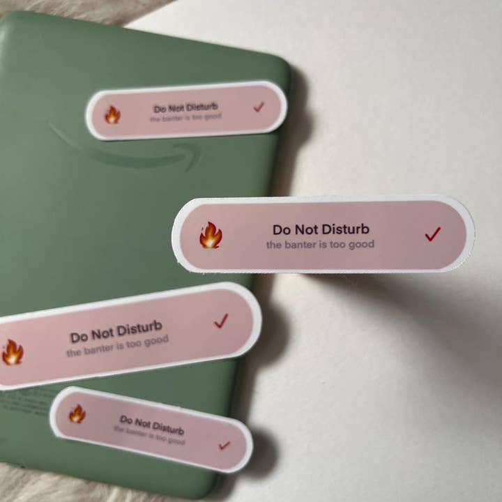 Jessi's Messes - Wholesale Sticker - good banter kindle sticker2