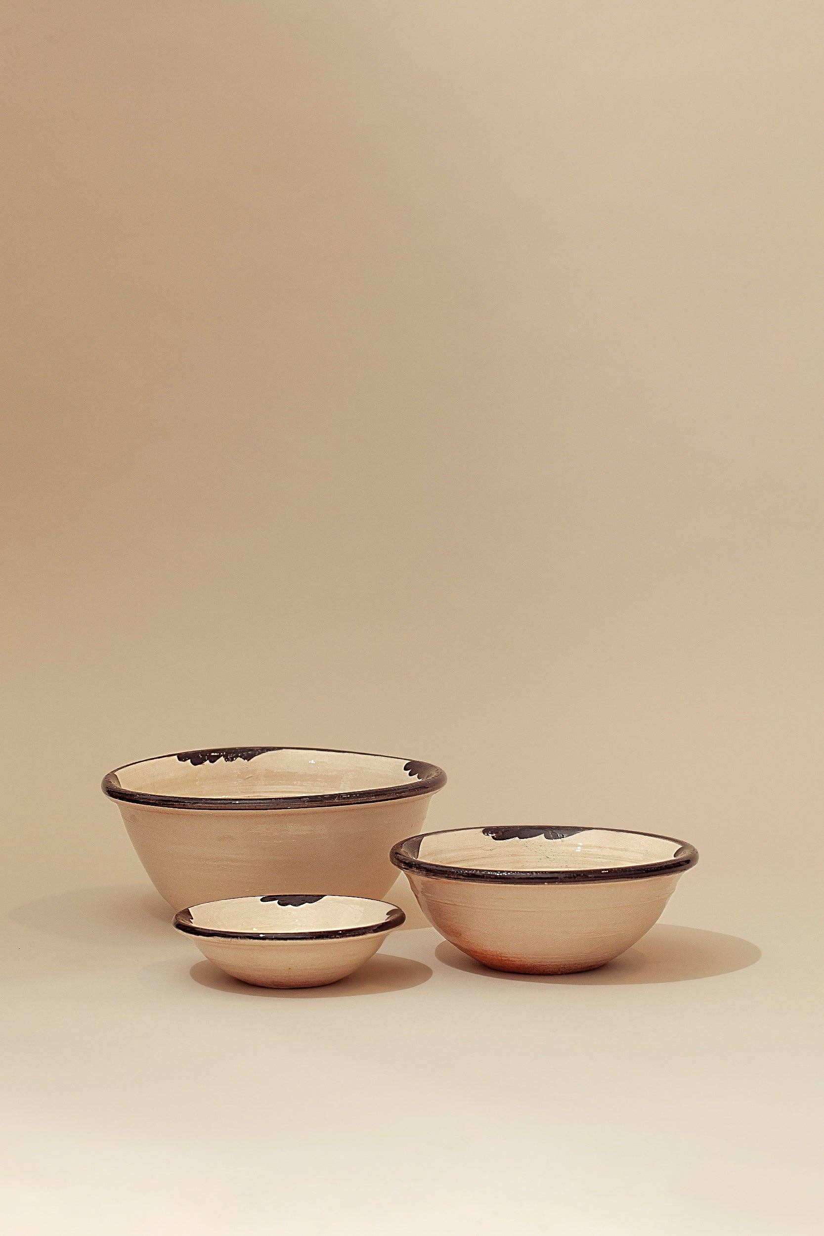 Eturel Madrid - Vente Bol de service - Set de bols en céramique granaíno noirs2