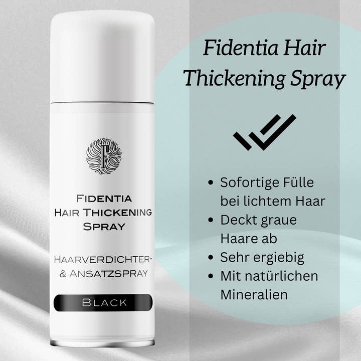 Fidentia Store – Großhandel Behandlung für dünnes Haar/Haarausfal – Fidentia Haarauffüller Spray 200 ml