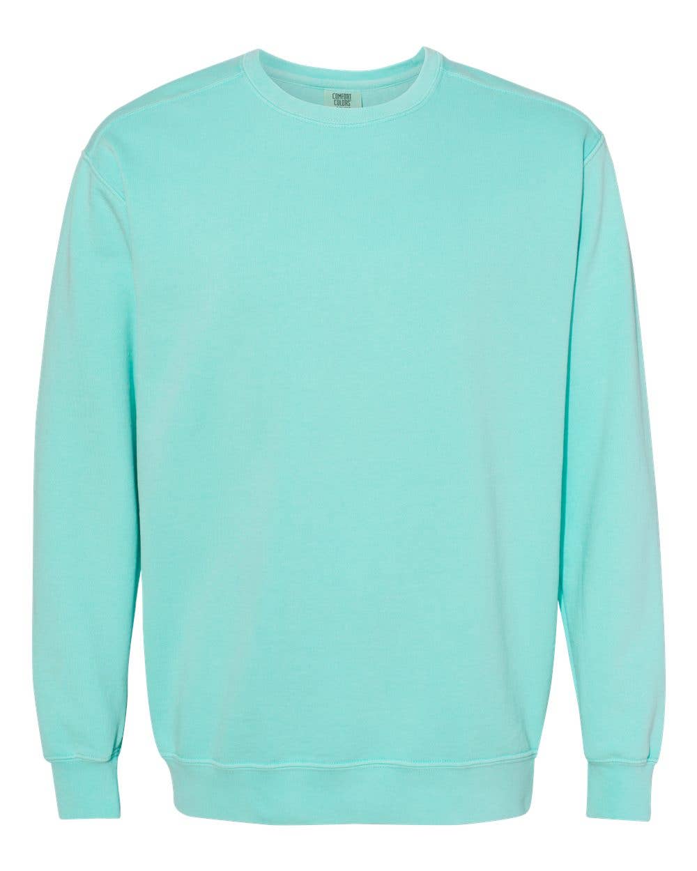 MYES BULK APPAREL - Wholesale Sweatshirt - Men's -  Blank Sweatshirt Comfort Colors Ring-Spun Cotton1