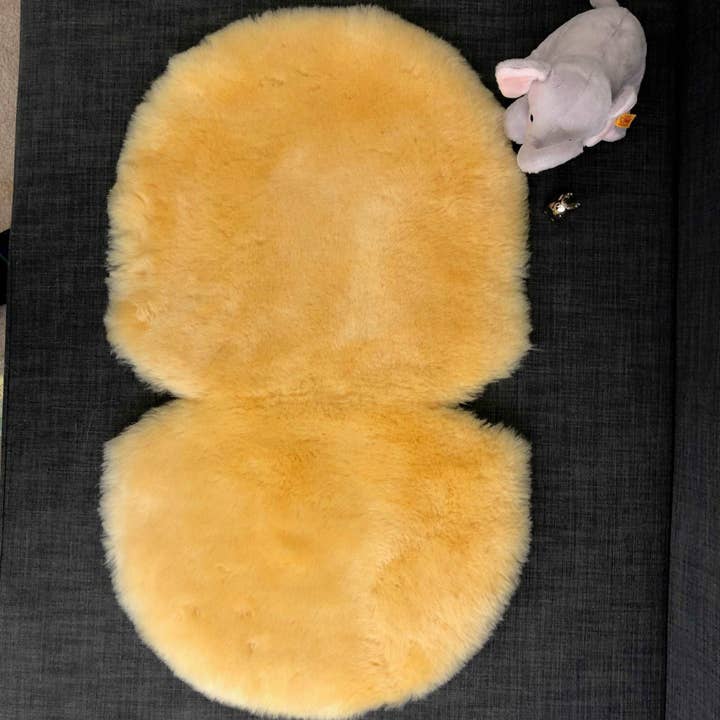 Wildash London - Wholesale Pram cover/accessory - Baby Sheepskin Pram Liner | Hypoallergenic Vegetable Tanned3