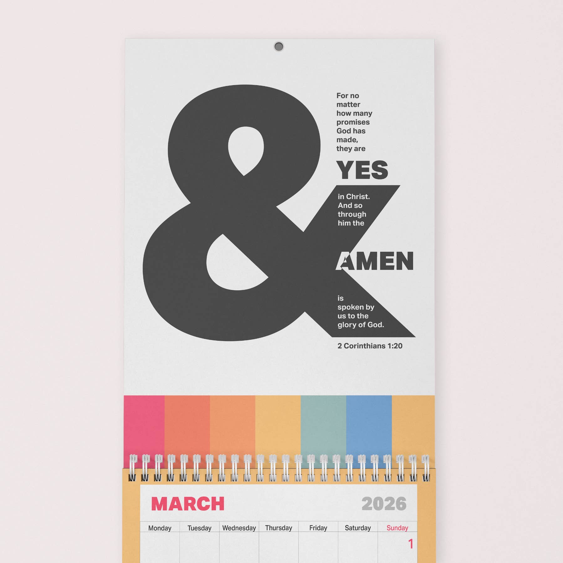 The Christian Poster Company – wholesale Calendar – 2026 Christian Calendar3