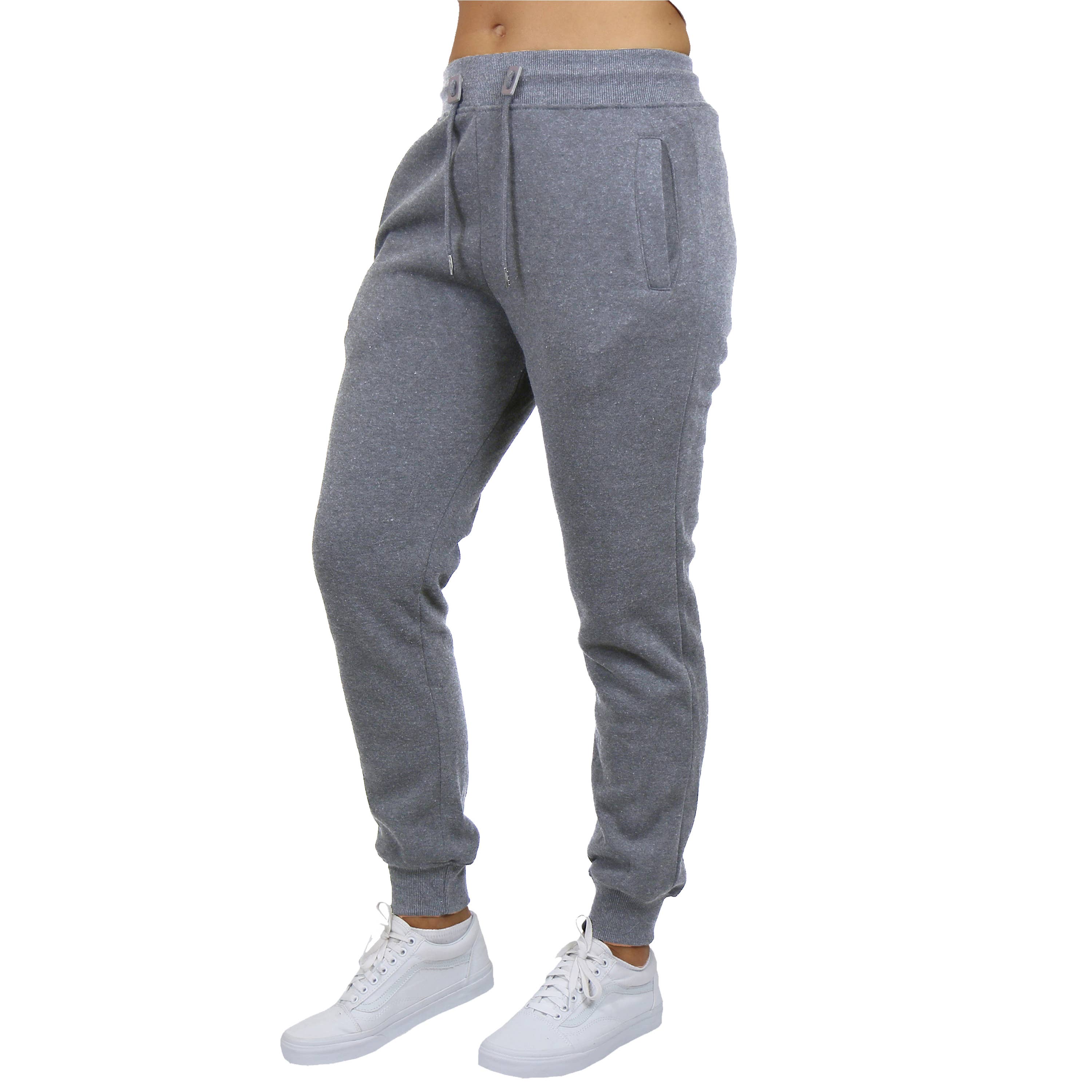 Galaxy By Harvic - Vente Pantalon de survêtement/de jogging – femme - Pantalon de jogging en molleton à coupe ample pour femmes5