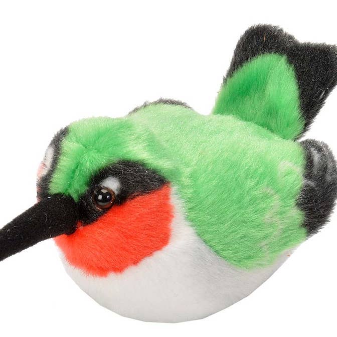 Audubon II Ruby Throat Hummingbird Animal W Sound 5.5" for wholesale by Wild Republic