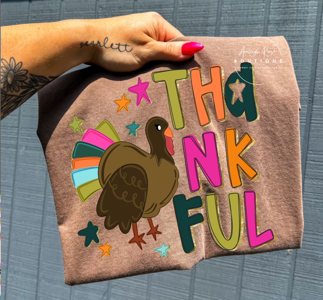 Trendy Chic Apparel LLC - Wholesale Graphic Sweatshirt - Women's - Thankful Sweatshirts & T-Shirts  1