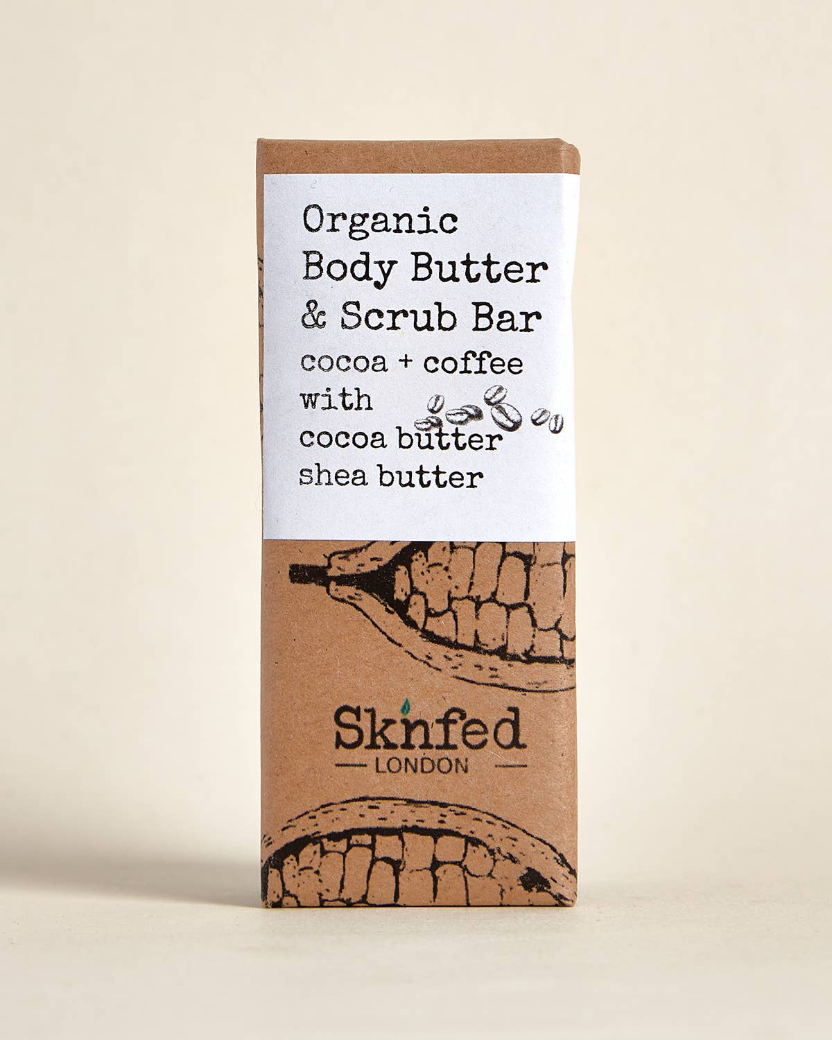 Sknfed - Wholesale Body Balm/Butter - Zero Waste Espresso Body Butter Bar & Scrub Bar0