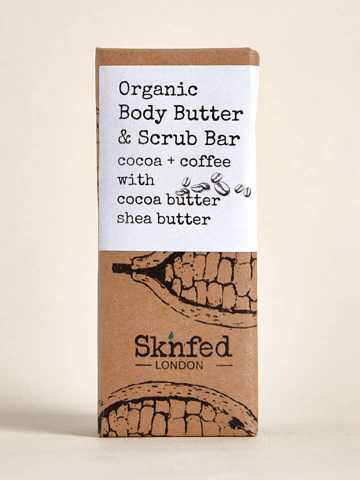 Zero Waste Espressobar met bodybutter en scrubbar voor wholesale door Sknfed