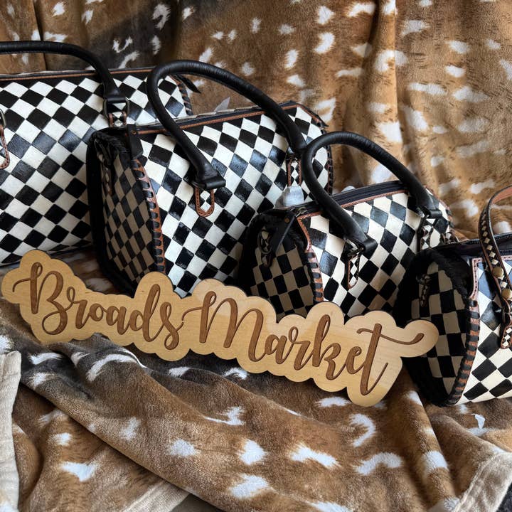 Checkered Speedy Crossbody Purse and other Purchase Wholesale soflo market. Free Returns & Net 60 Terms on Faire trending on Faire.