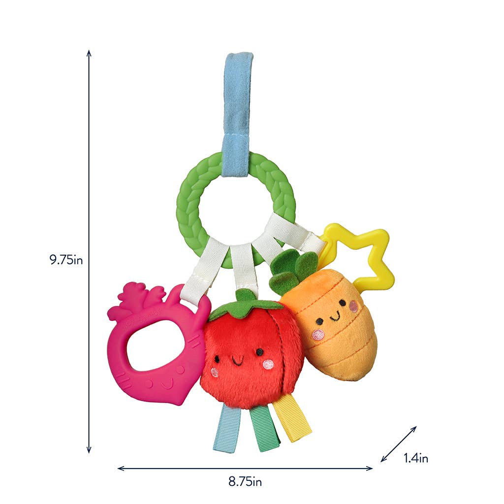 Itzy Ritzy - Wholesale Teether (Not Clip-On) - Baby - *NEW OPTION* Bitzy Busy Ring™ Teething Activity Toy17