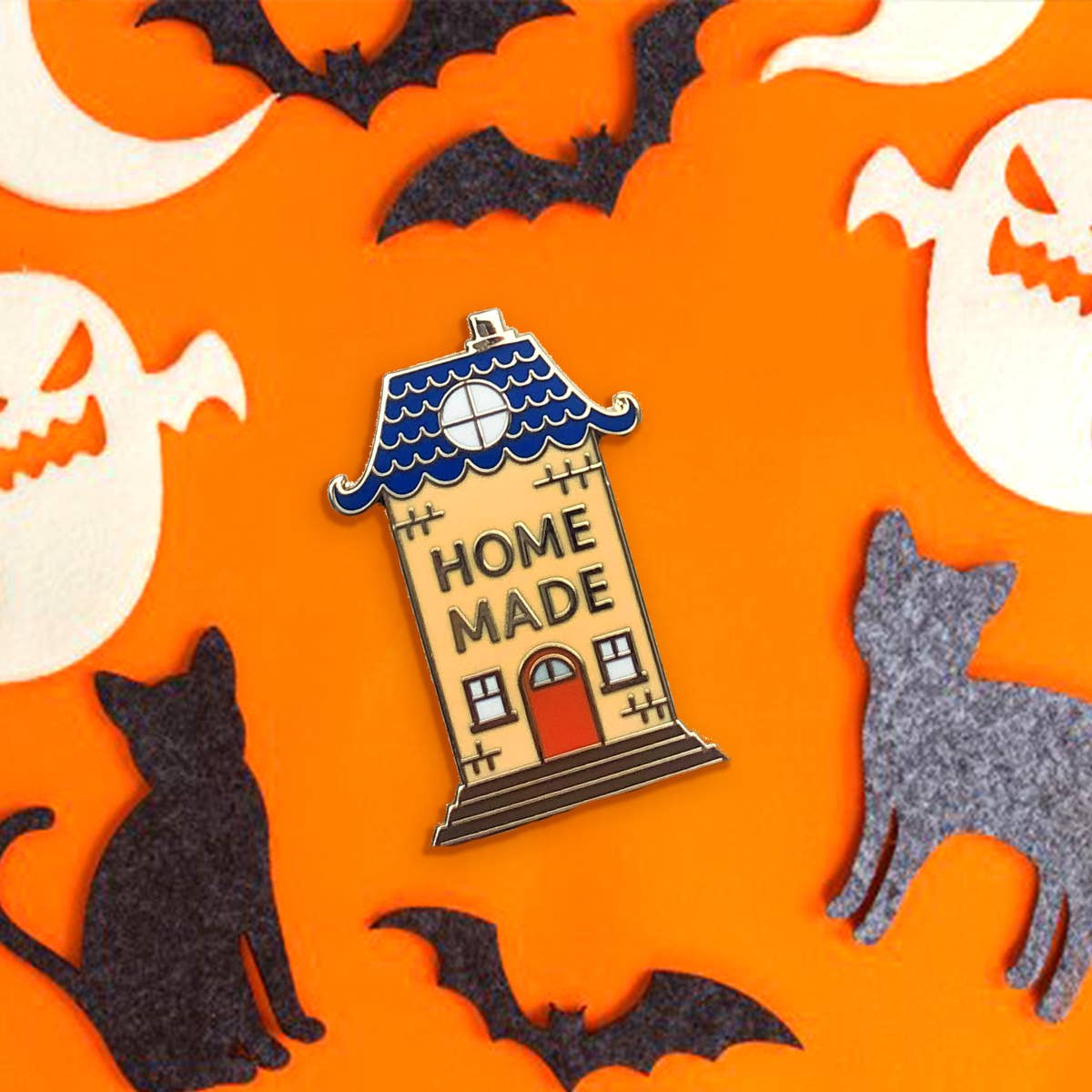 Dot&Jot - Wholesale Lapel Pin/Button - Homemade House Enamel Pin3