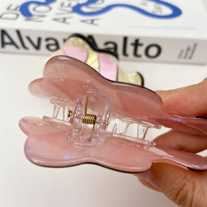 TheDivaSoap – Großhandel Haarclip – Damen – Rosafarbener Fisch-Haarclip5