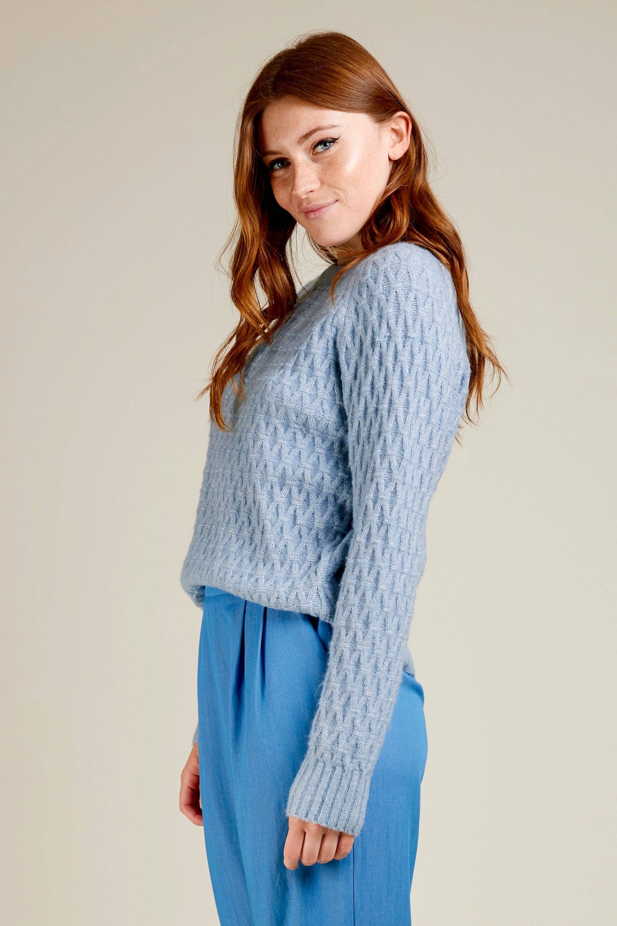 HEMEL PETRA - Trui met geometrisch patroon voor groothandel op Faire16