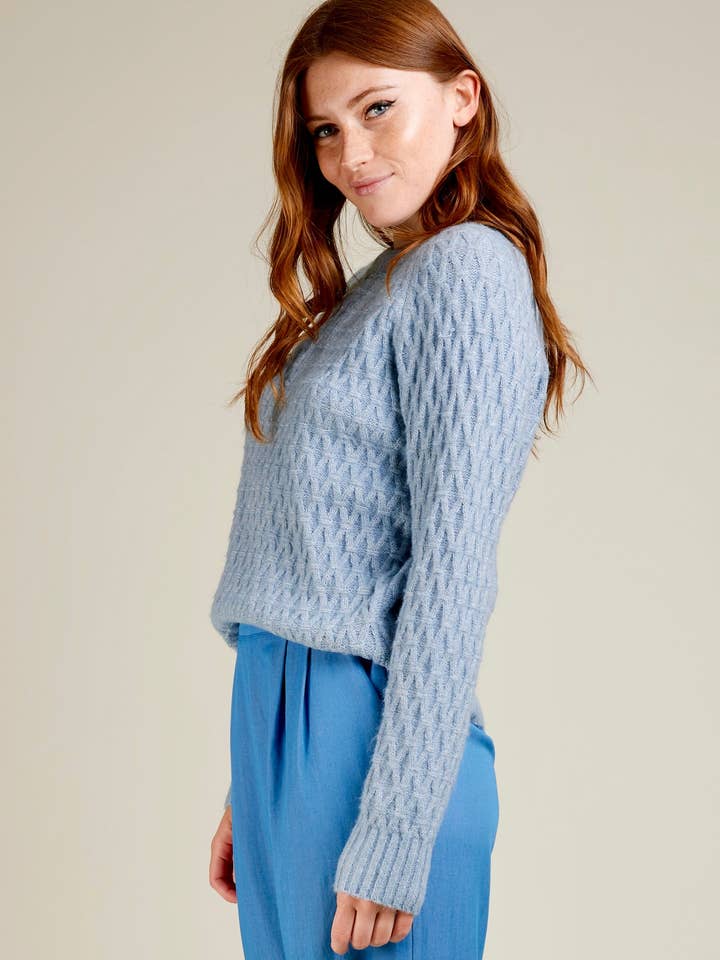 HEMEL PETRA - Trui met geometrisch patroon voor groothandel op Faire16