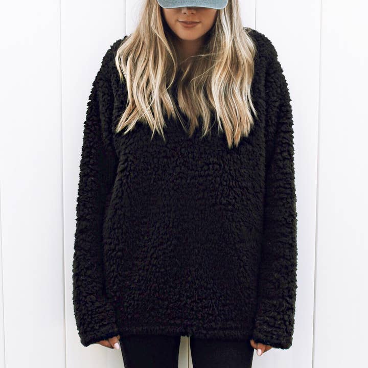 Sherpa Pullover for wholesale by Shop catvonle