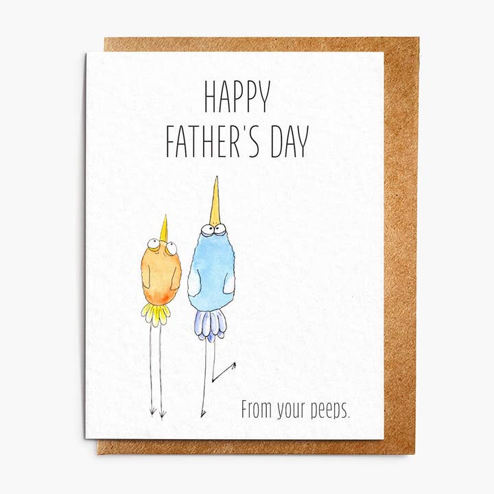 Bonne fête des pères - Deux oiseaux pour la vente par Flew the Coop