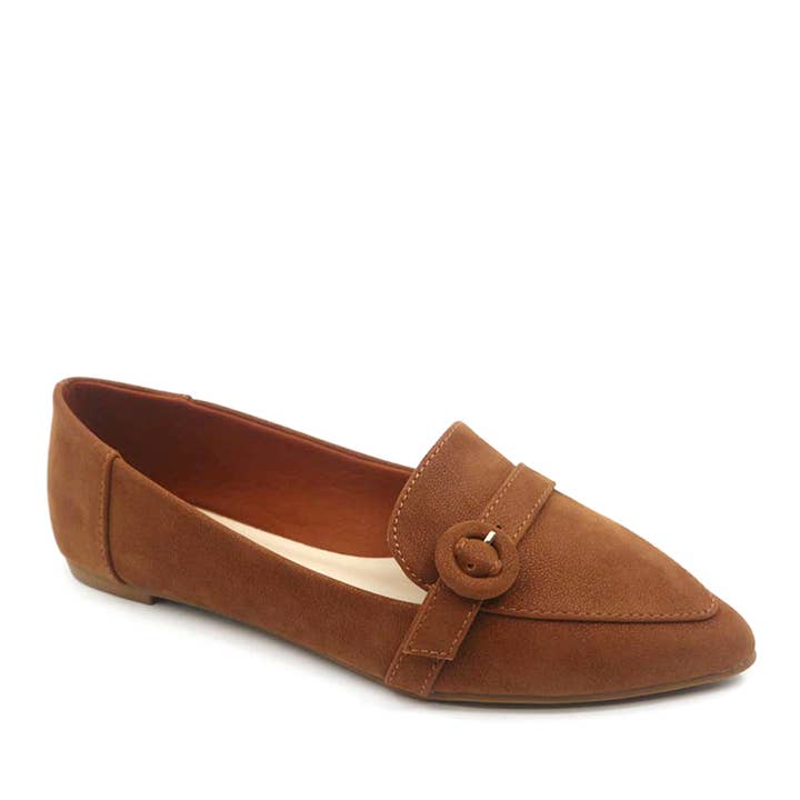 MOCASSIN À BOUT POINTU AVEC BRIDE, JOURNAL 48 12 pour la vente par JOIA ACCESSORIES