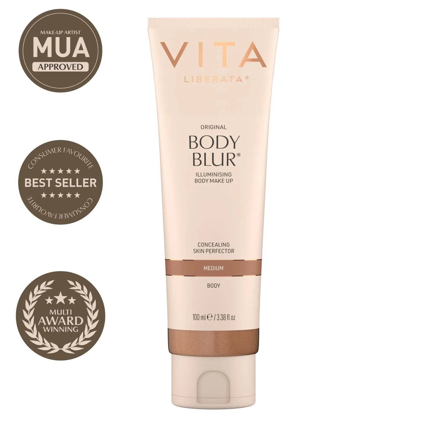 Encore Beauty - Wholesale Self-tanner - Vita Liberata Body Blur Medium 100ml NEW11